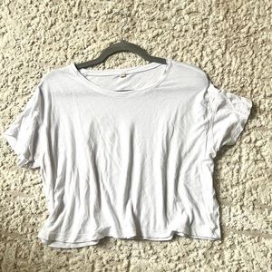 white lululemon t shirt